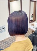 ミニボブ/パープル