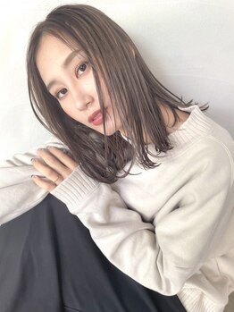 スリー(Three)の写真/〈魅力的なオトナ女性への憧れ〉を叶える◇しなやかな質感でスタイリングも思いのまま♪〈Three/萩原〉