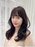 韓国ヘア/韓国スタイル/縮毛矯正/髪質改善/レイヤーカット