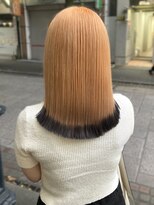 ローレンアンドパレード 並木坂店(Lauren&Parade)&nbsp;ブラック　裾カラー　ハイトーンカラー　ダブルカラー　美髪