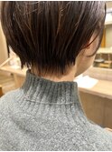 セットが楽なショートスタイル