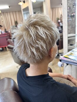 スーペリオル(Superior)の写真/男性の方限定◇清潔感のあるスタイルで、好感度UP☆メンズカット/ヘッドスパ/パーマ、クーポンあり◎