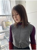 レイヤーボブ*フェイスレイヤー*顔周り*ミディアムヘア*髪質改善