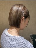 ミニボブ　ハイライト