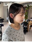 大人気！顎下ボブ