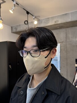 グッドプレイスアンドシング(Good Place&thing) 刈り上げセンターパート