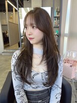 シエンゴールド(CIEN gold)&nbsp;韓国レイヤー/顔周りカット/レイヤー#浜松駅#カラー#ブリーチ