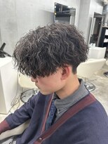 エデアンルクラ 下通(EDEAN Leclat)&nbsp;熊本メンズパーマ ツイストスパイラル 無造作パーマ