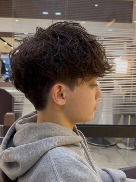 スタイル 成城学園前(STYLE) メンズ マッシュ シャドウパーマ