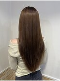 ふんわり巻ける縮毛矯正×ロングヘア【カミケン黒岩店】