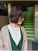 癖を生かしたボブ