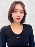 レイヤー/ネビージュ/韓国ヘア/イメチェン/縮毛矯正/中野/