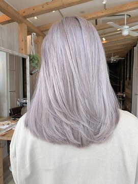 ラグーン(LAGOON) ホワイトミルクティーベージュ/バレイヤージュ/ケアブリーチ