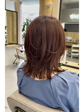 レム 長町店(L.E.M) ミディアムレイヤー《三浦翔》