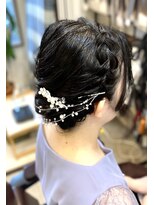 ヘアーサロン ポラリス(POLARIS)&nbsp;編み込みアレンジ