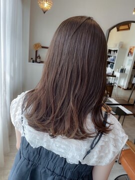 セットアップ 岡山北長瀬店(SET-UP) くびれミディ/ゆる巻き/韓国風ヘア/チョコレートブラウン/美髪