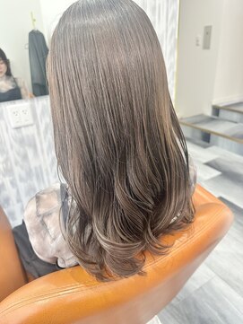 オールバイワンネス(ALL by One'Ness) 髪質改善カラー×ブリーチなしグレージュ