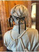 フワフワツインヘアセット