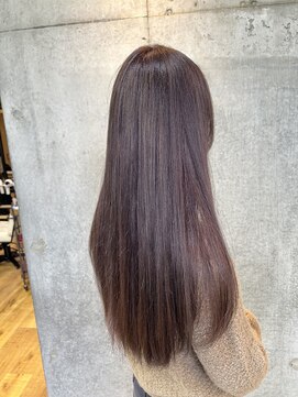 ピスタ(PiSTA) 黒髪カタログ/クラゲヘアー/オリーブグレー/千葉駅