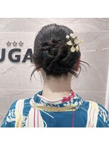 シュガー(SUGAR)&nbsp;結婚式ヘアセット/浴衣着付け&カチモリアレンジ