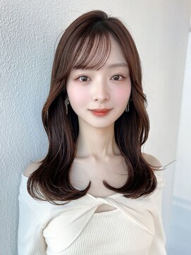 アフロート エル 錦糸町(AFLOAT L) 【20代30代】顔まわりレイヤー/ココアベージュ/ショコラブラウン