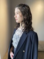 オーク ガーデン 中目黒(OAK garden)&nbsp;お呼ばれヘア　ふわふわハーフツイン　【戸田雅子】