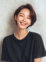 赤れんがアネックス(ANNEX)&nbsp;室蘭ショートヘア韓国風ショートボブ40代50代似合わせカット