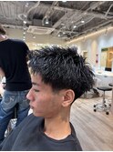 MEN’S HAIR/波巻ツイストスパイラル/フェザーパーマ/眉毛/渋谷