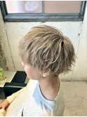 メンズマッシュ刈り上げハイトーン