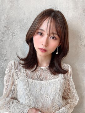 プラチナ(PLATINA) ＊20代30代40代◎小顔前髪顔まわりレイヤーカット韓国ヘア表参道