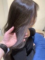 お～るうぇいず(always)&nbsp;イヤリングカラーシルバーアッシュケアブリーチ髪質改善レイヤー