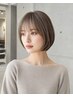 【人気No.2】似合わせカット+透明感カラー+5step髪質改善トリートメント