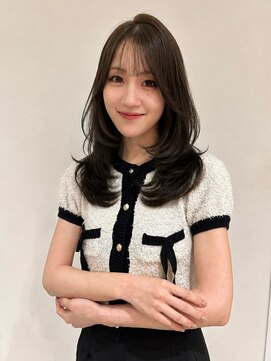 ユーフォリア 青山(Euphoria) 【担当きょうこ】ロングレイヤーハッシュカット透明感イルミナ