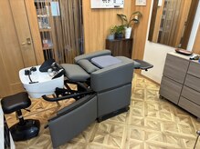 ブイエフ(VF)の雰囲気（フルフラットのシャンプー台）