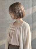 ワンホンレイヤー/ミルクティーブロンド/ダークブルー/国分寺