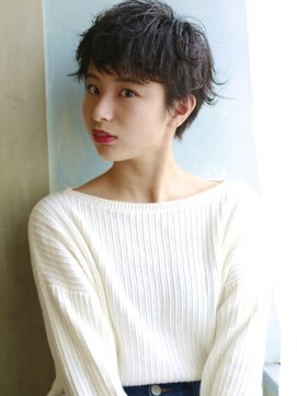 バース(BIRTH) 天神【BIRTH】ジェンダーレス黒髪くせ毛風ルーズラブカール