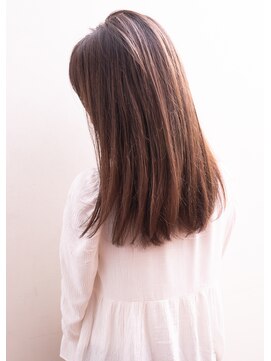 シャンドゥール 栄店(CHANDEUR) シャンドゥール栄by二股　エアリー感の艶髪セミロング