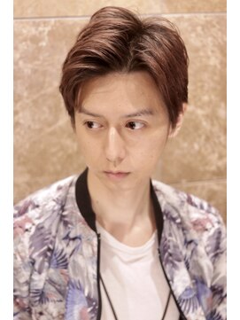 バルビエ グラン 銀座(barbier GRAND) かき上げヘア/フェードカット/ウェットヘア