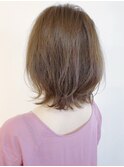 大人のナチュラル外ハネミディ☆くびれシルエット/レイヤー