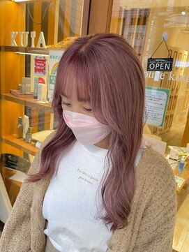 ネオリーブ クタ 町田店(Neolive kuta) 淡いピンクに韓国風フェイスレイヤー【町田/町田駅】