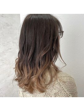 シエル 立川店(CIEL) 【CIEL×久光】ベージュグラデーションロング