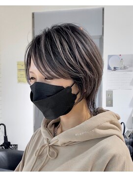 カロン 八柱店(CALON by truth) #バレイヤージュ　#シャドウルーツ