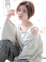 ヘアリゾート粋 新宿三丁目本店 《前地 麻衣》30代 40代 50代 ひし形ショート