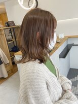 シーズン(SEASON)&nbsp;ベージュカラー×レイヤーカット