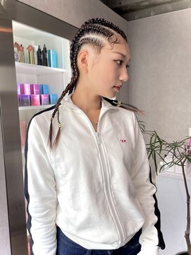 ゼスト クレス(ZEST Cres) 【立川CRES三木】cornrow