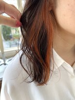 バブ バイネオリーブ(Bab by neolive)&nbsp;インナーカラー☆オレンジベージュ