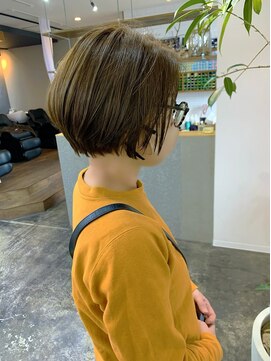 コポル(Copol) 春ショート×シルクオイルカラー×春オリーブ