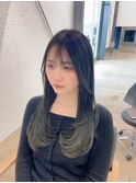 レイヤー×シースルーバング×フェイスレイヤー