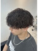 波巻きスパイラルパーマ30%