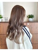 ナチュラルハイライト×まろベージュ